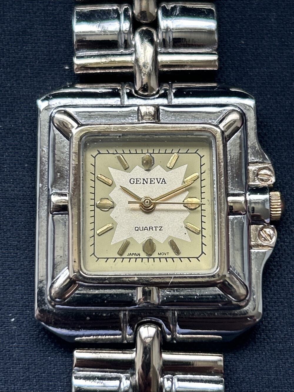 Geneva Two Tone Women’s Quartz Watch